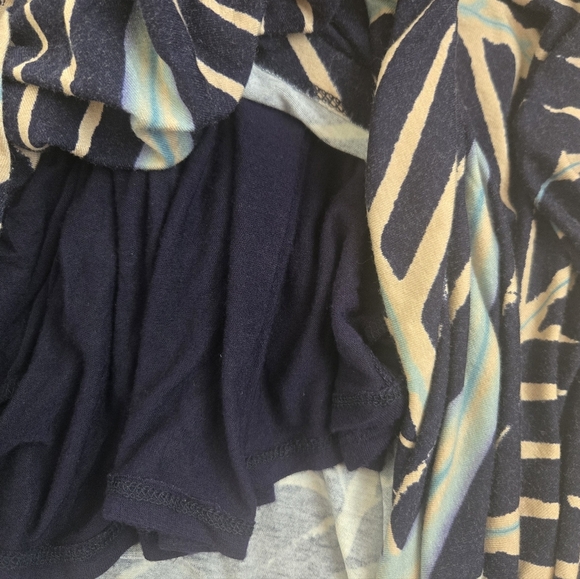 MAEVE By Anthropologie, Elegant Blue and Tan Patterned Maxi Dress.Size XS - Picture 7 of 10